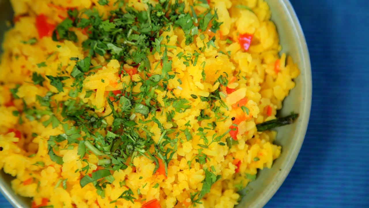 Tomato Poha Recipe | Quick & Easy Breakfast Recipe | Divine Taste With Anushruti