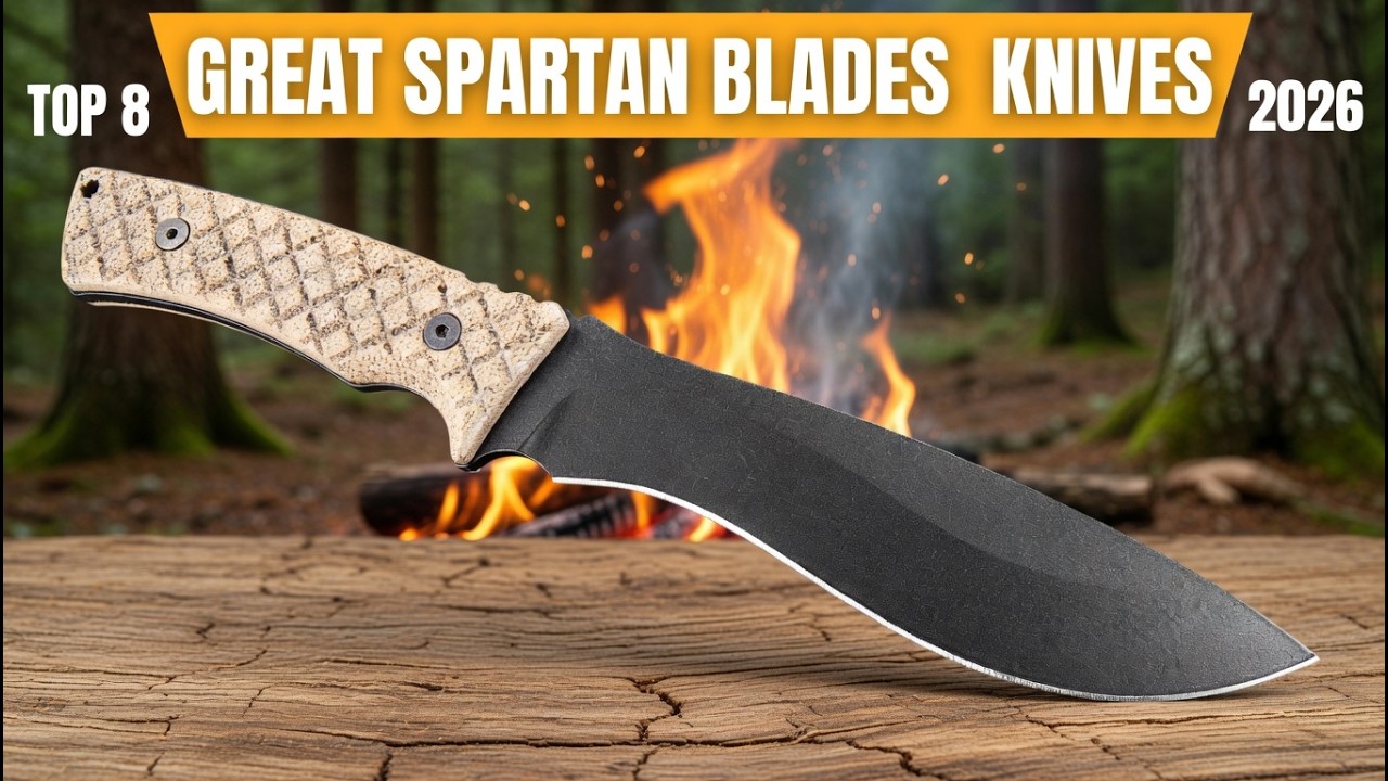 Топ-8 ножей Spartan Blades, которые ОБЯЗАТЕЛЬНО нужно увидеть в 2026 году &mdash; Лучшие военные ножи с...