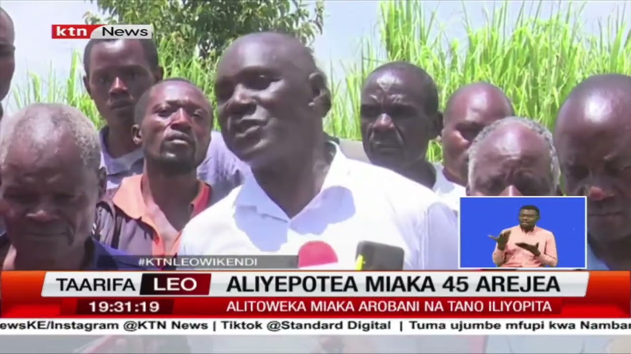 Mzee mwenye umri wa miaka 66 arejea nyumbani kwake Kakamega baada ya kupotea kwa miaka 45