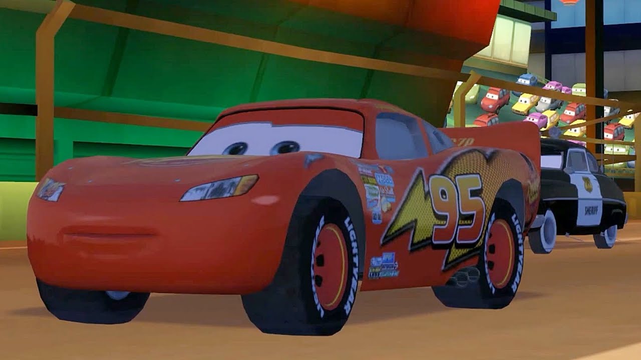 Cars 2 The Video Game Mod - Rookie Lightning McQueen Rust-eze - Ginza Sprint - PC Gameplay 1080p HD