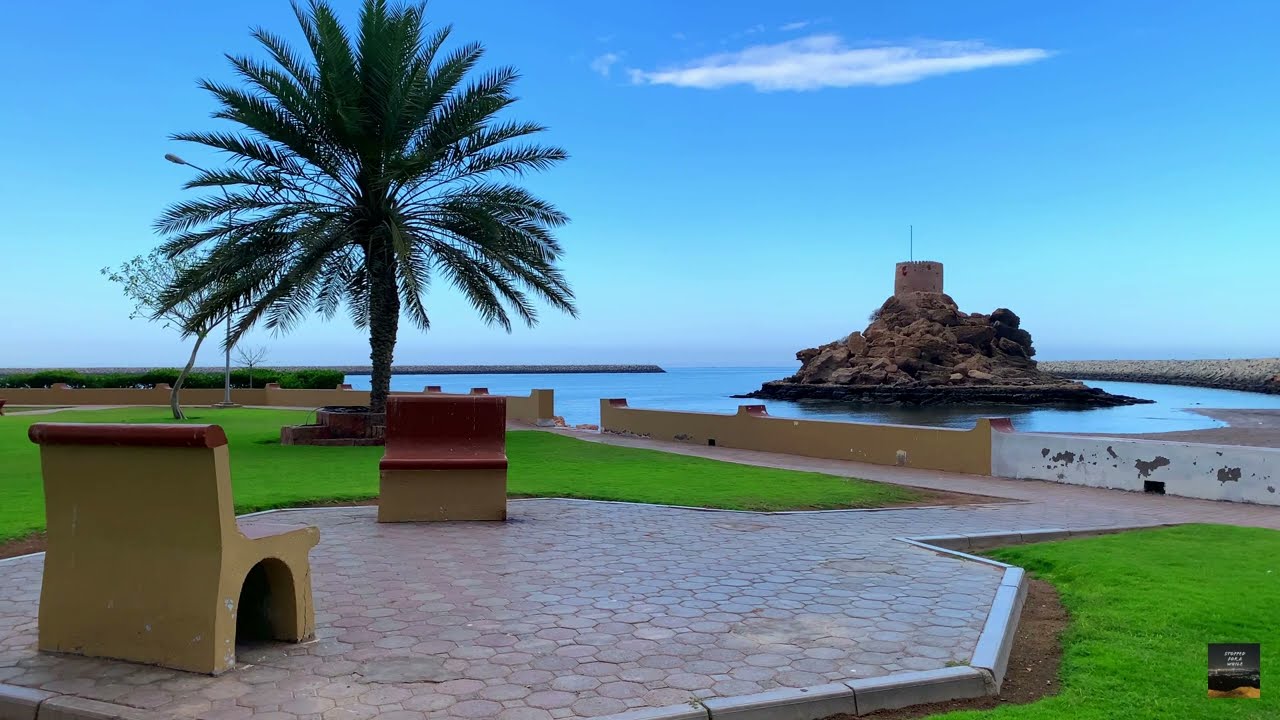 Quriyat, Al Sira Park, Al Sira Tower, and Fishery Harbour, Sultanate of Oman