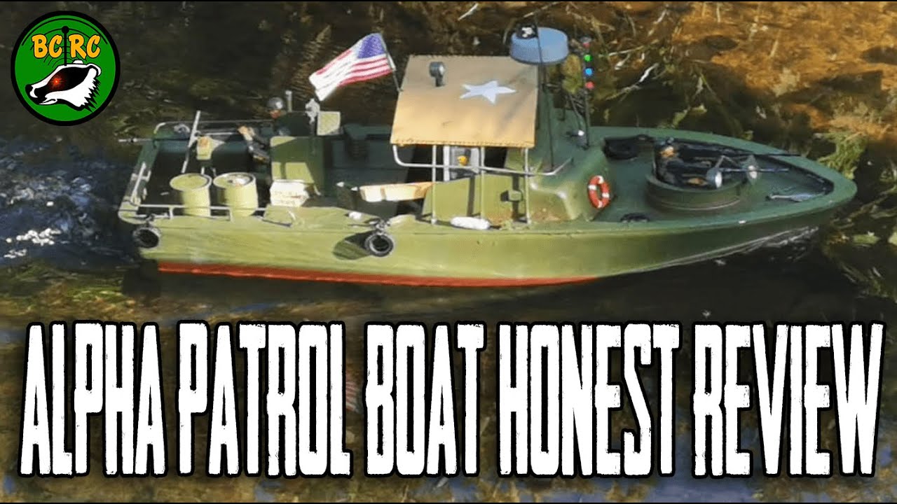 Proboat Alpha Patrol Boat R2R P.B.R Review