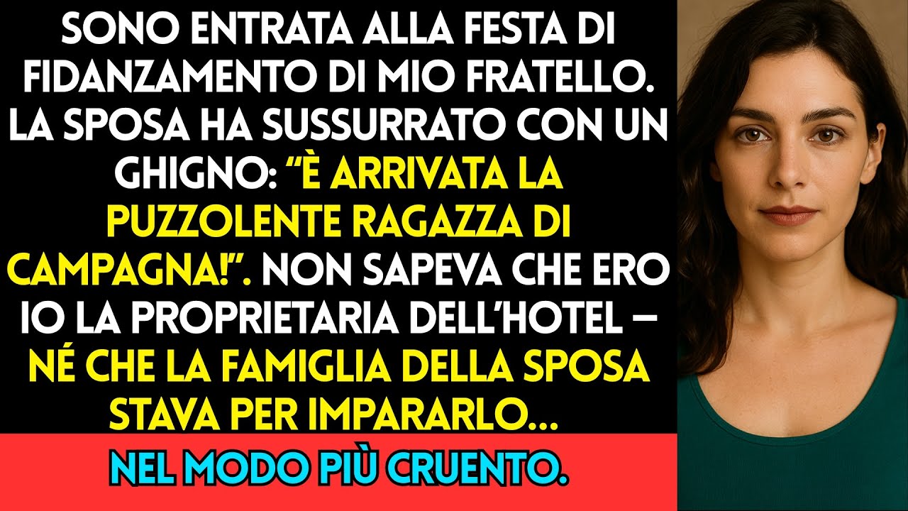 Mi Hanno Derisa Alla Festa Di Fidanzamento Di Mio Fratello — Poi Ho Rivelato Che Sono La Proprietari