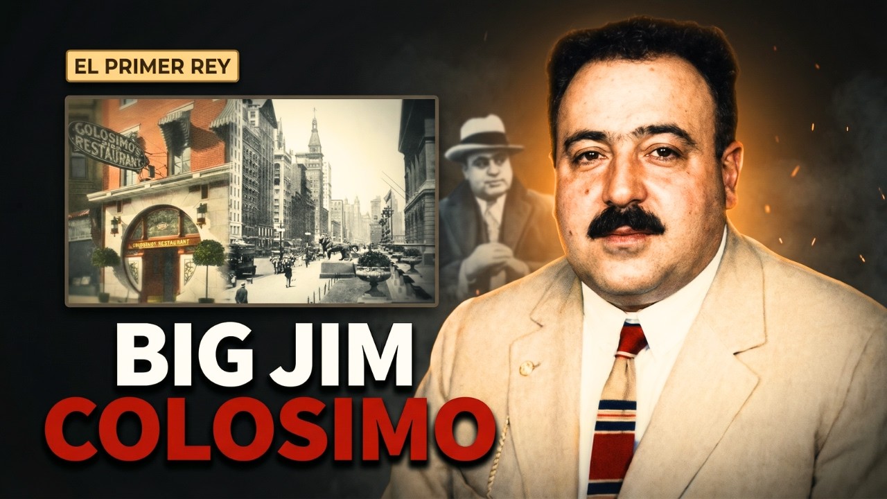 BIG JIM COLOSIMO - El Primer Rey del Bajo Mundo de CHICAGO