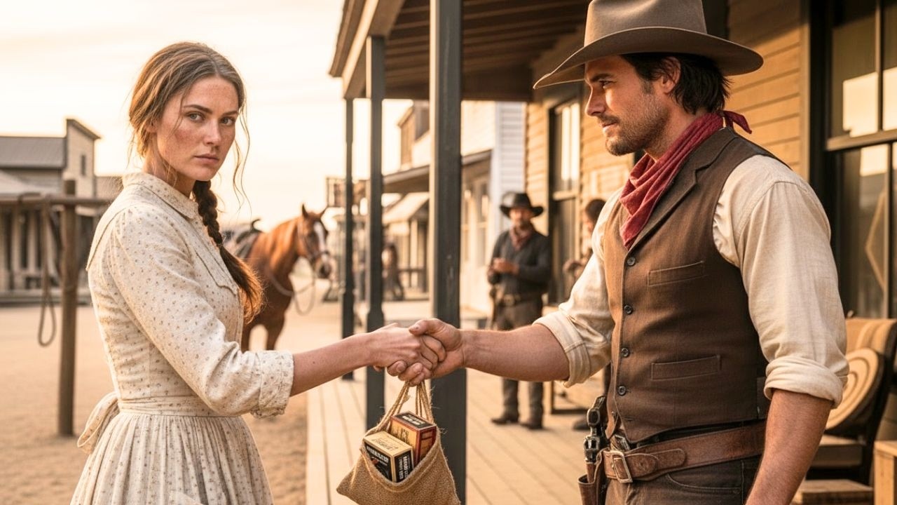 Her Father Was Shot at Dawn—They Refused Her Ammo, So the Cowboy Chose a Side