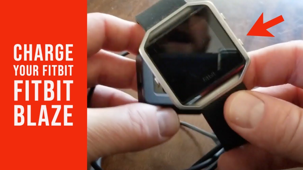 How to Charge Your Fitbit Blaze