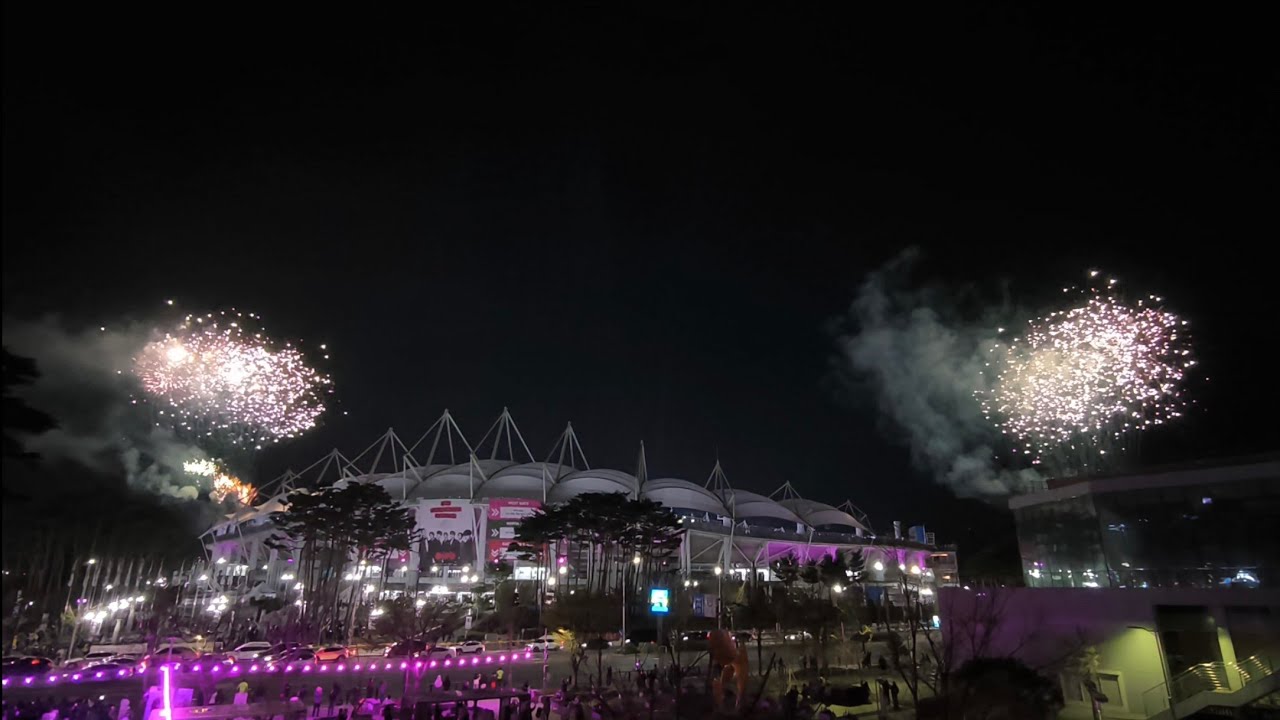 Fireworks of BTS arirang goyang Day3 #btsarirang #bts