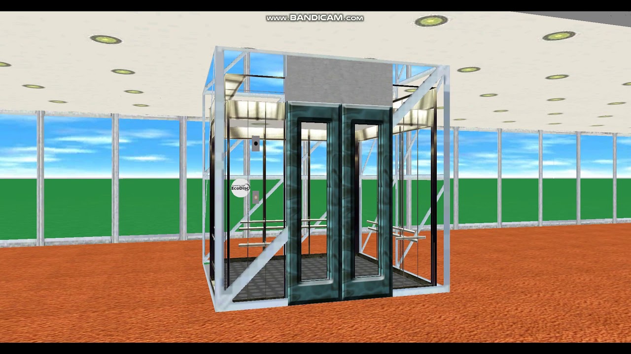 SkyscraperSim: Very Slow Mitsubishi, Thyssenkrupp, and Kone Elevators at an unnamed building.
