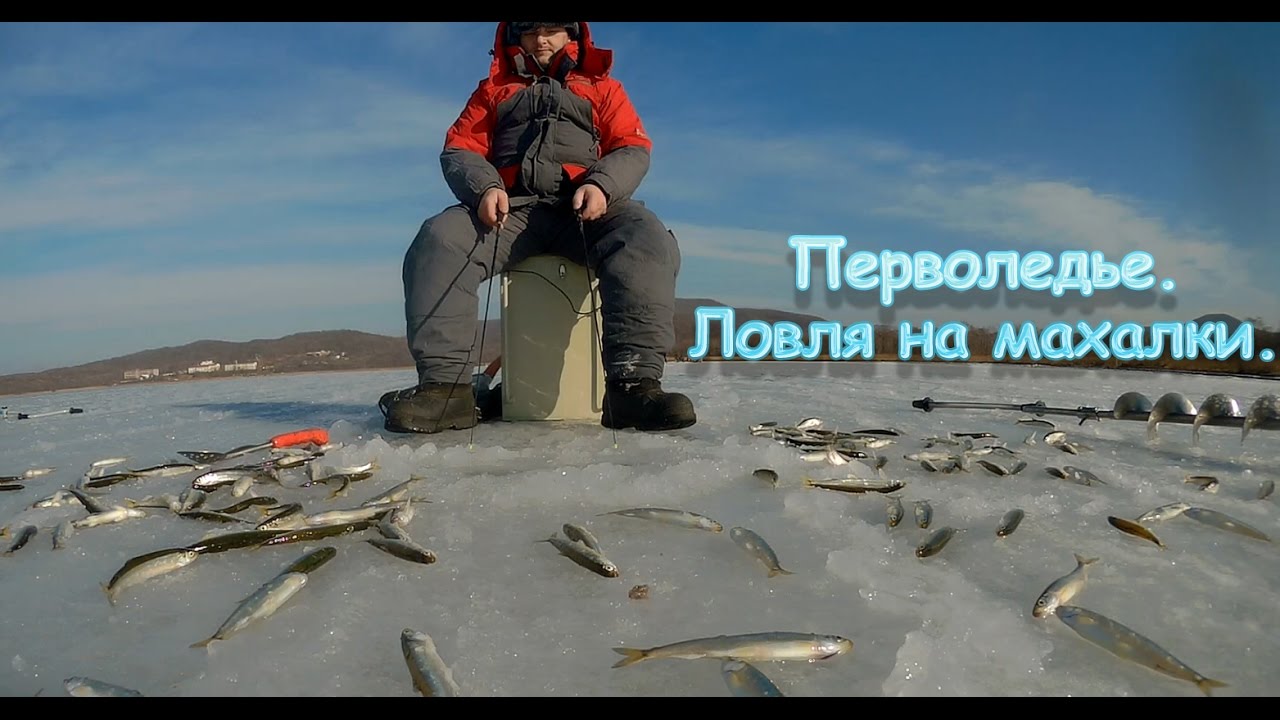 Зимняя рыбалка. Корюшка малоротка на махалки.