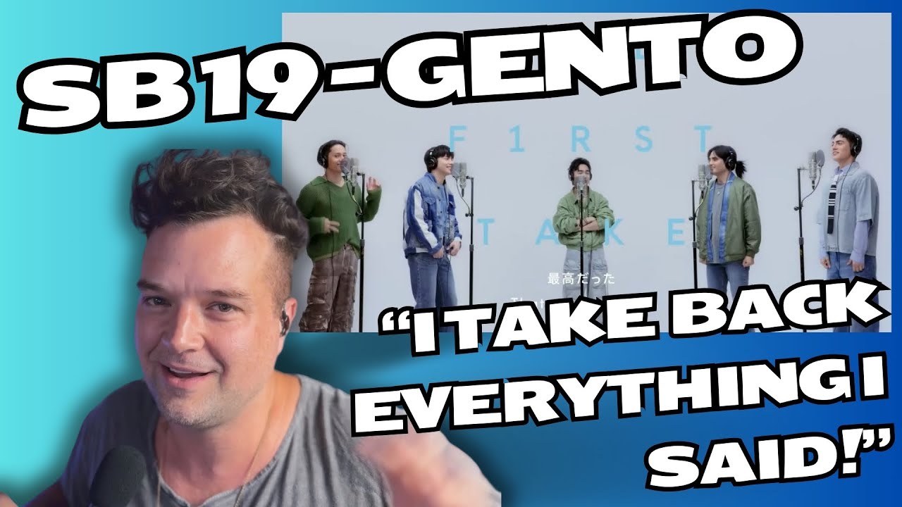 Former Boyband Member reacts to SB19 - Gento (First Take)