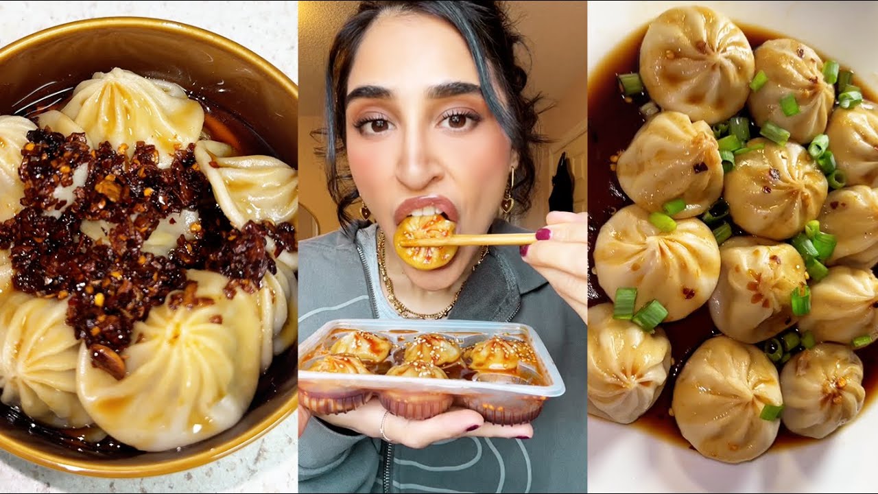 Суп с клецками Мукбанг: сытные и сытные закуски!