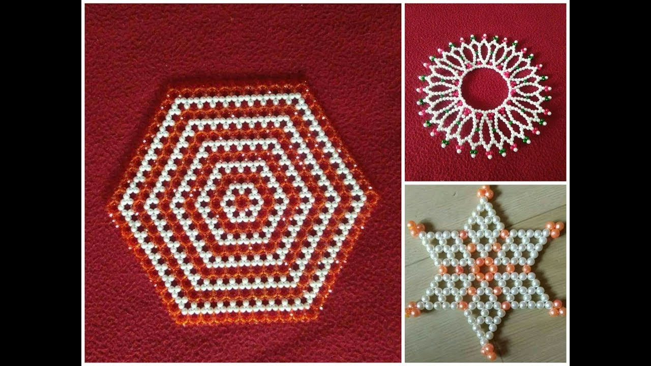 Moti Flowers rangoli and mahirap for daily purpose