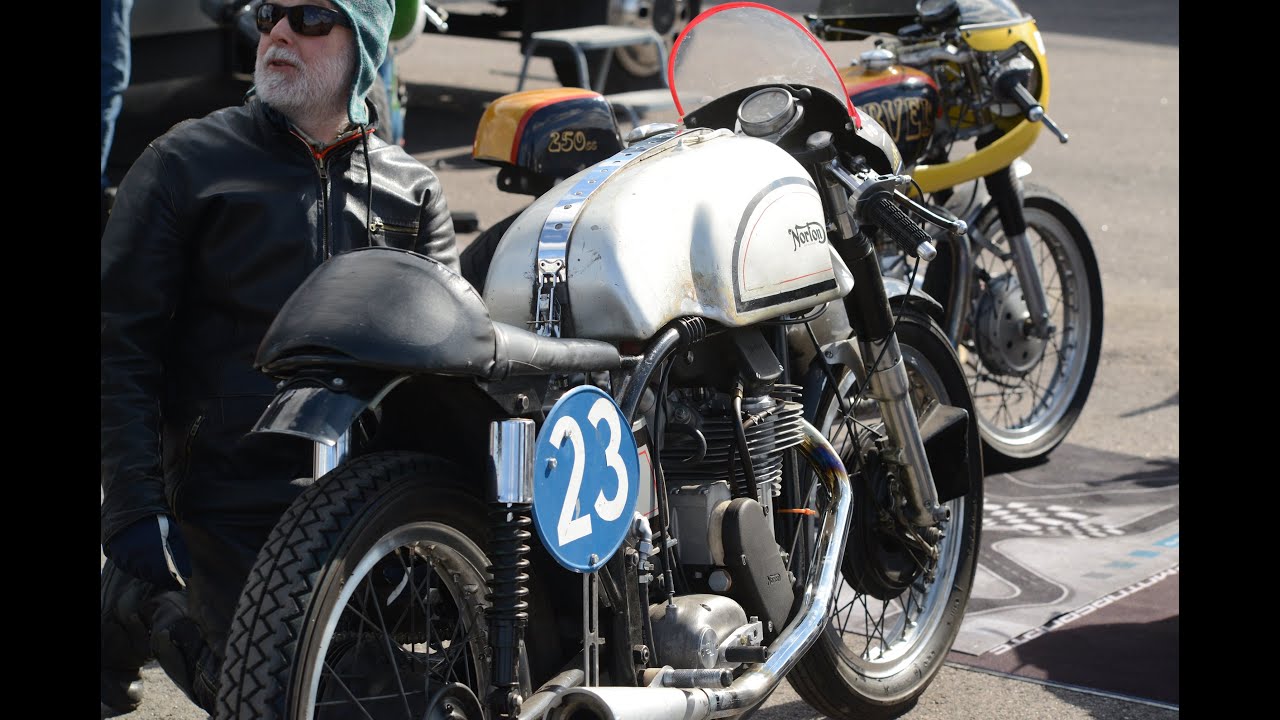 Norton Manx 350 Startup and Onboard