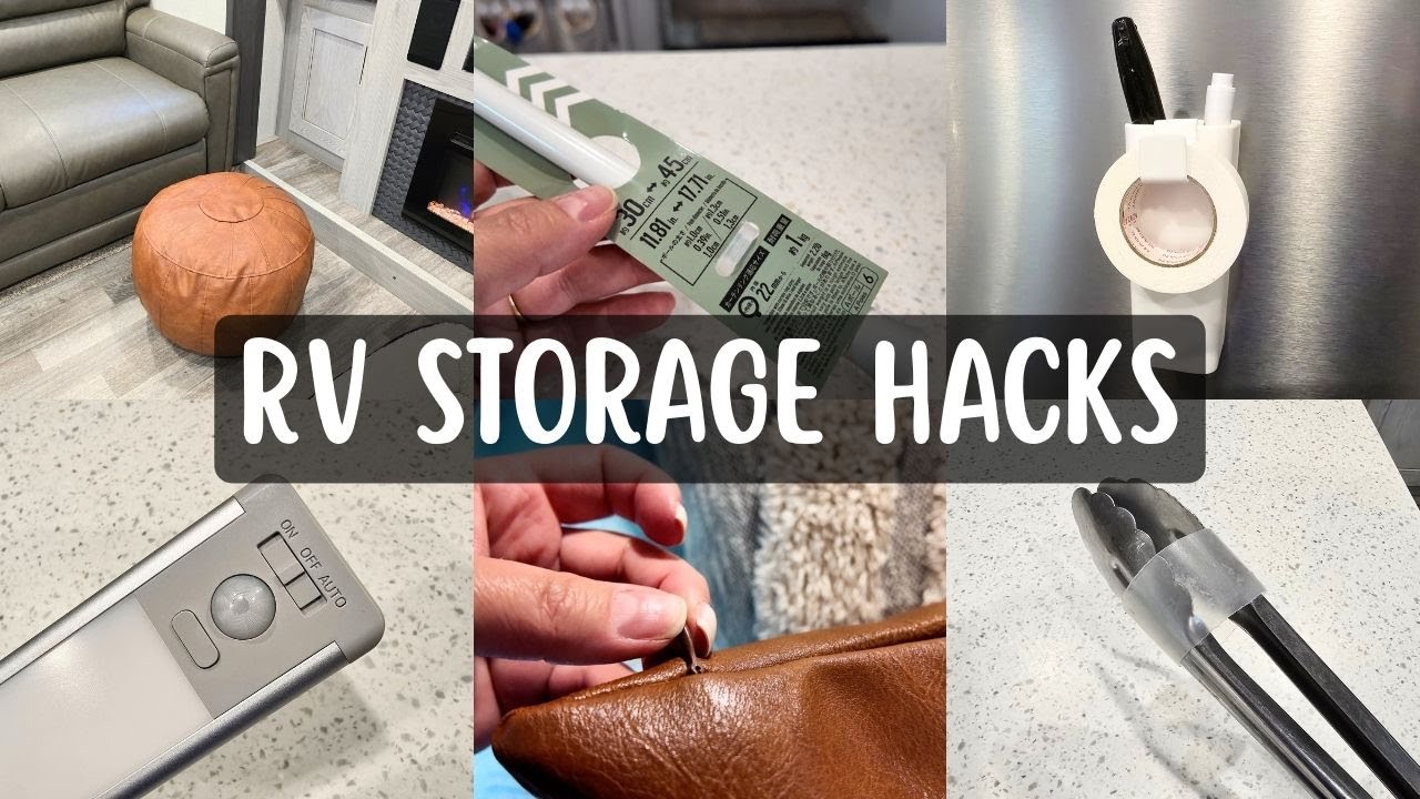 Rv HIDDEN Storage & Organization HACKS! | Full-time rv living