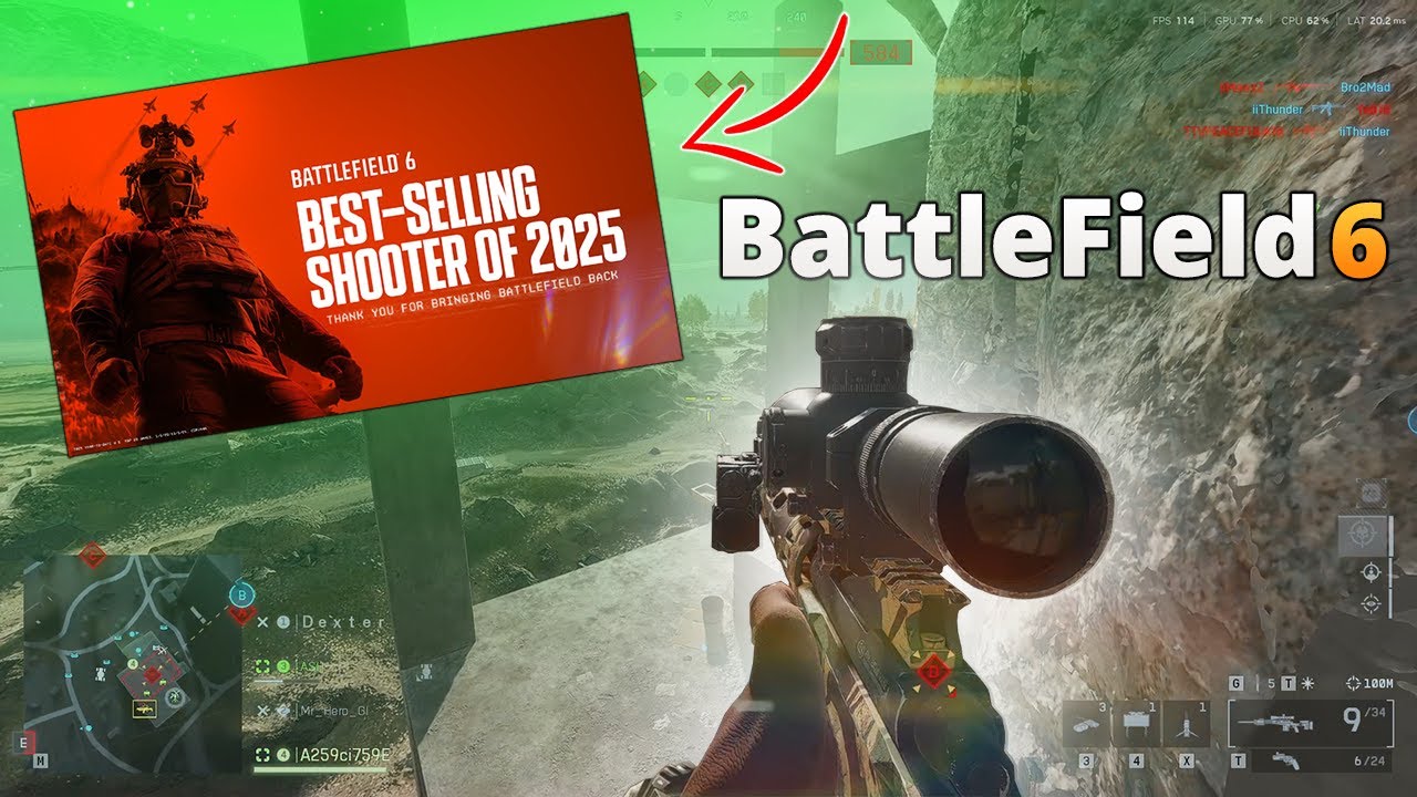 افضل لعبة شوتر في 2025 😍 BATTLEFIELD 6