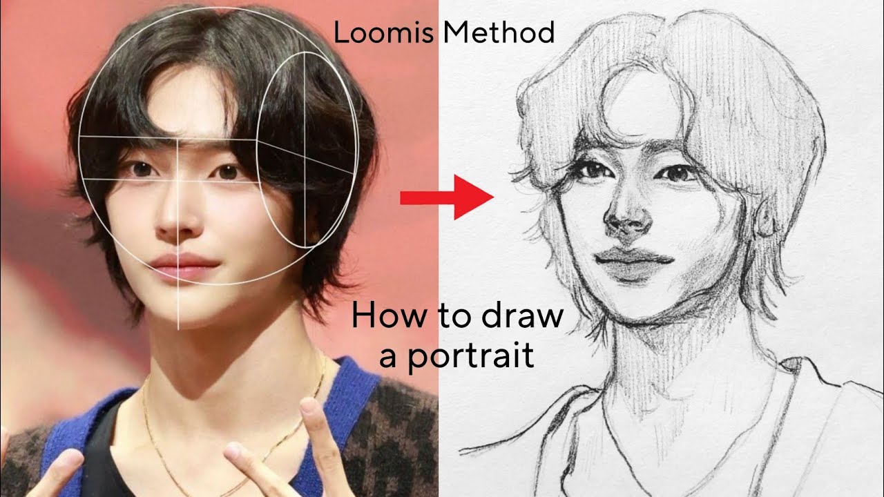 Riize Wonbin : Master the Loomis Method for Portraits