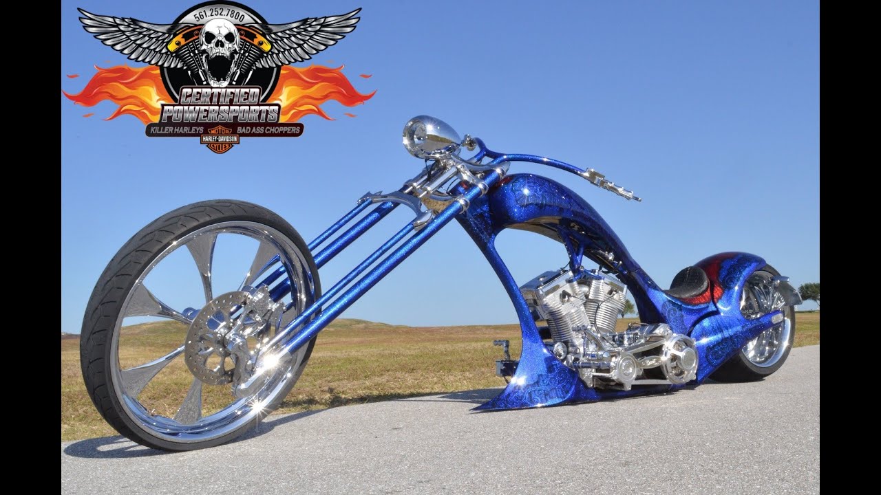 *** SOLD *** 2012 WESTON CHOPPERS AIR RIDE 360mm REAR PRO STREET SPRINGER CHOPPER