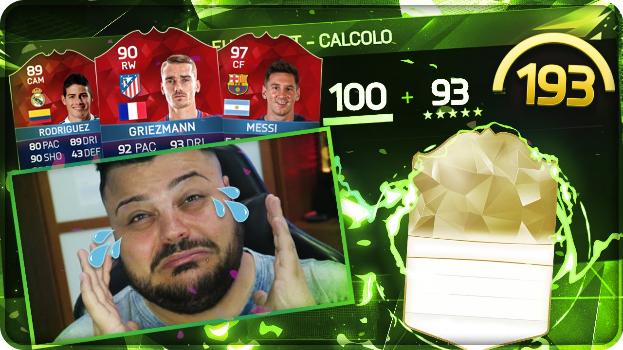 ADESSO PIANGO : 193 FUT DRAFT CHALLENGE ! [FIFA 16]