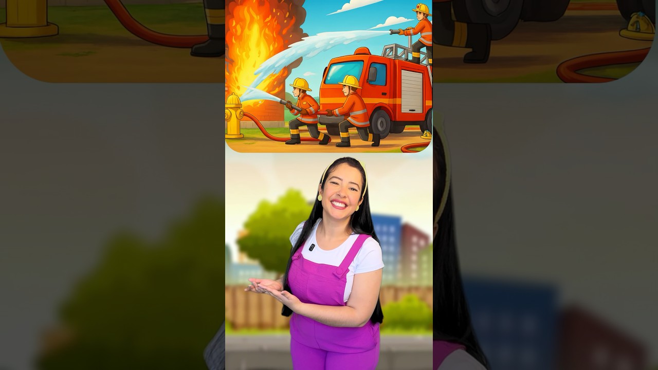 🚒 Onde Est&aacute; o Caminh&atilde;o dos Bombeiros? Descubra com Tia Mary! 🔍