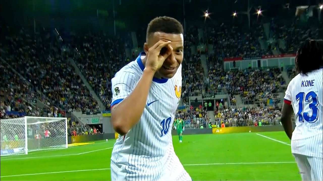 Kylian Mbappe Vs Ukraine (06/09/25)