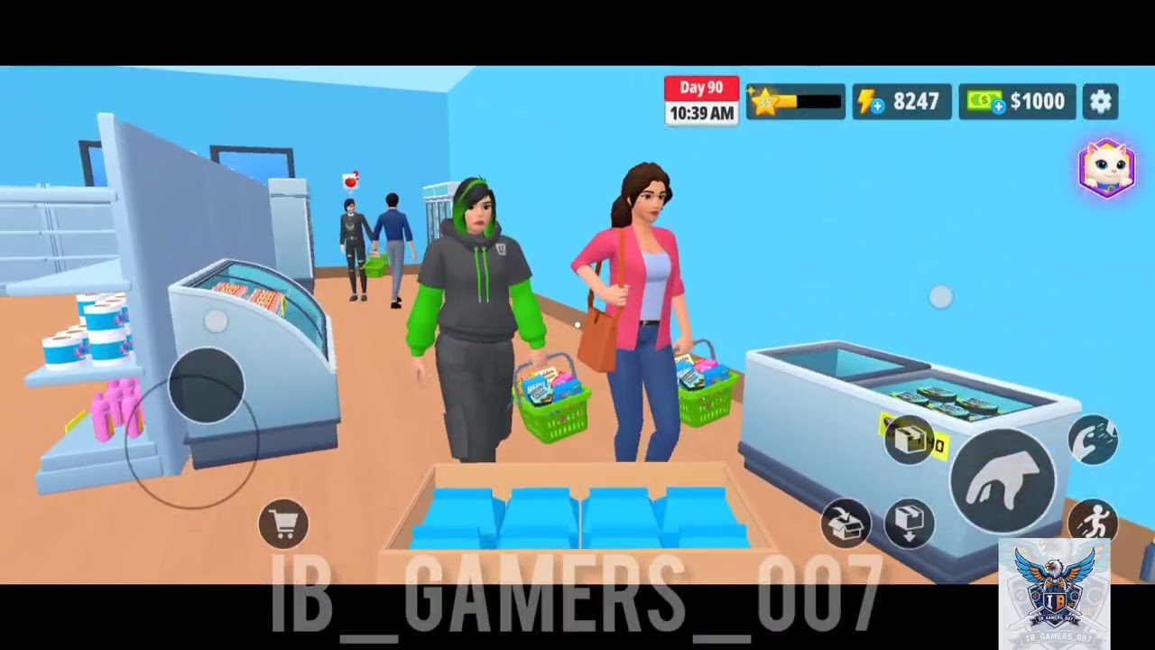 My Supermarket Simulator new show update  play video part 91 | ib_gamers_007 | #trending #shortsfeed