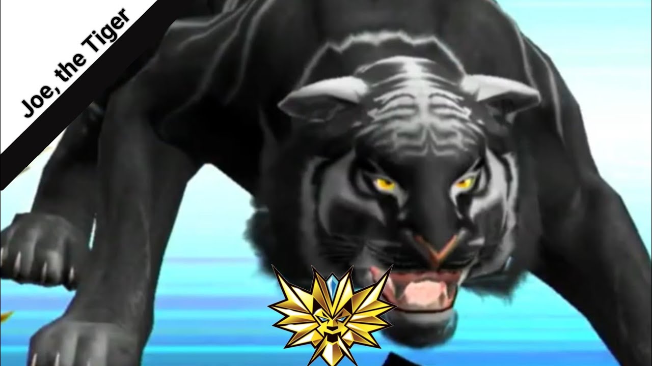 Геймплей Джо, Тигра. Мощный зверь-кайзер (макс. 4) | Hyakuju Taisen Great Animal Kaiser (геймплей...