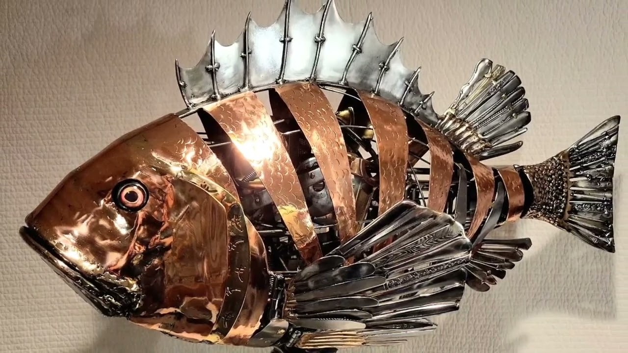 You've never seen scrap metal art like this.  Automata!