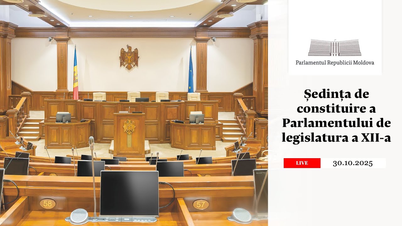Ședința de constituire a Parlamentului (continuare) - 30 octombrie 2025