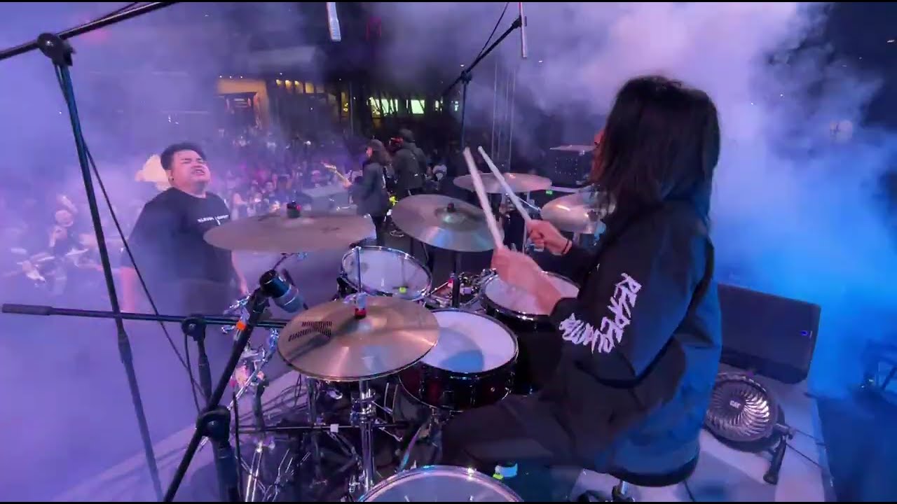 PELUKAN ANGKASA [DRUM-CAM] @ BAYBEATS 2025, SINGAPORE // Sekumpulan Orang Gila
