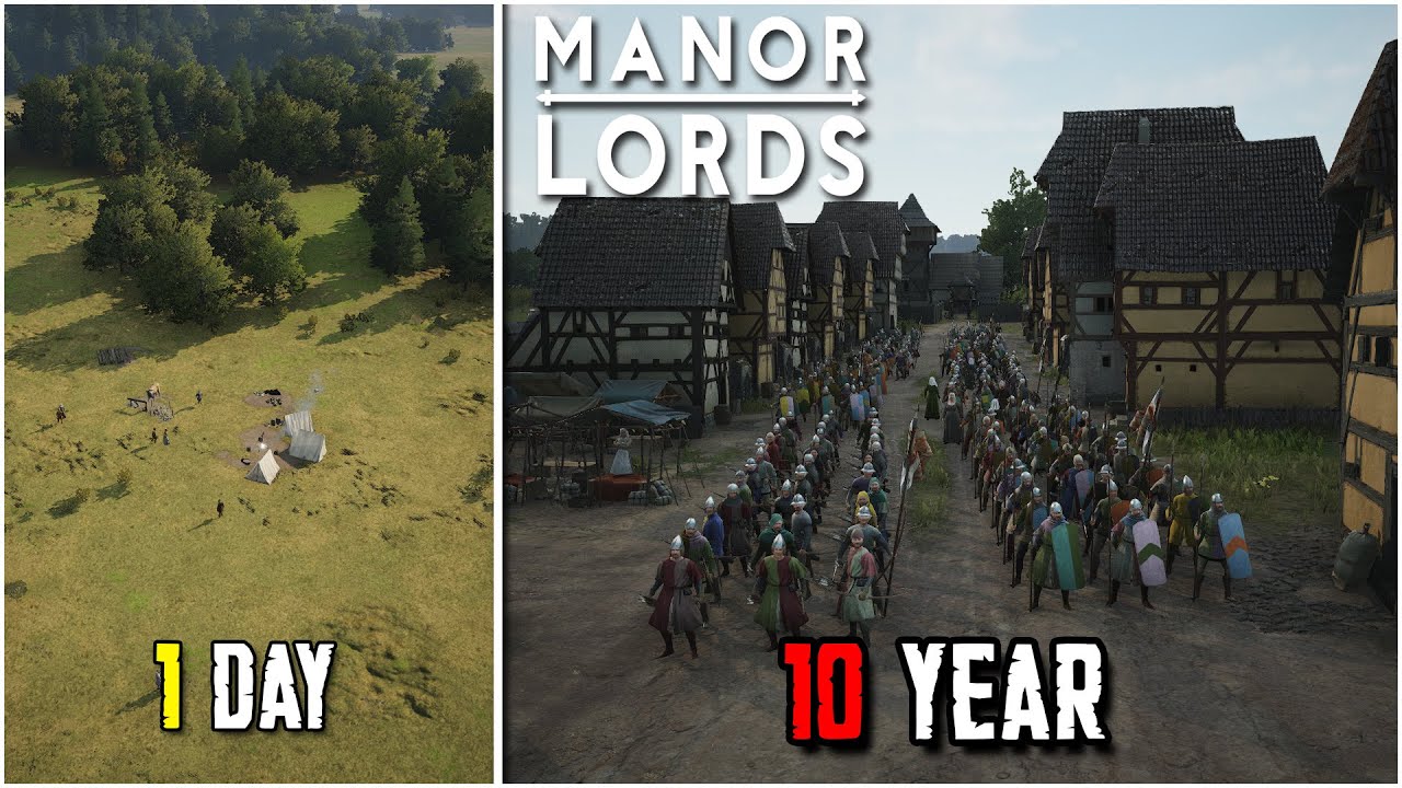 Aku Menamatkan Game Manor Lords Dalam Waktu 11 Tahun 😎🤟