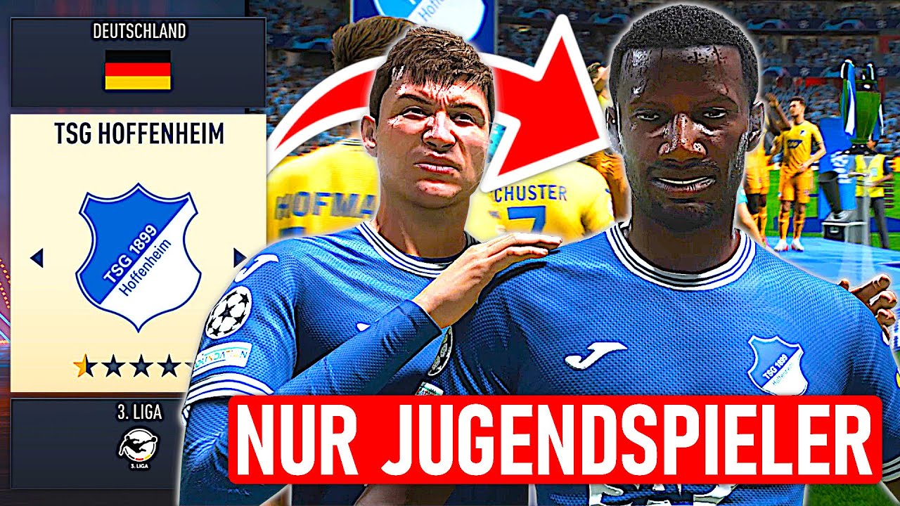 HOFFENHEIM ZERSTÖREN & NUR MIT JUGENDSPIELER WIEDER AUFBAUEN !!! 🔥📈 FIFA 23 Sprint To Glory