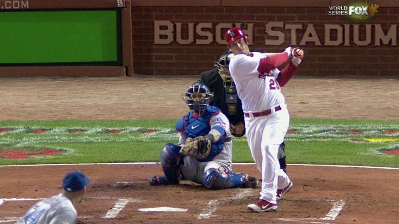 WS2011 Gm7: Freese's two-run double ties the game