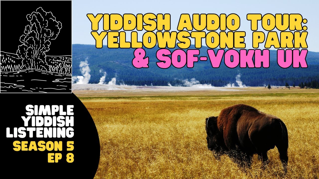 A Yiddish audio tour of Yellowstone National Park & the UKs Yiddish Weekend