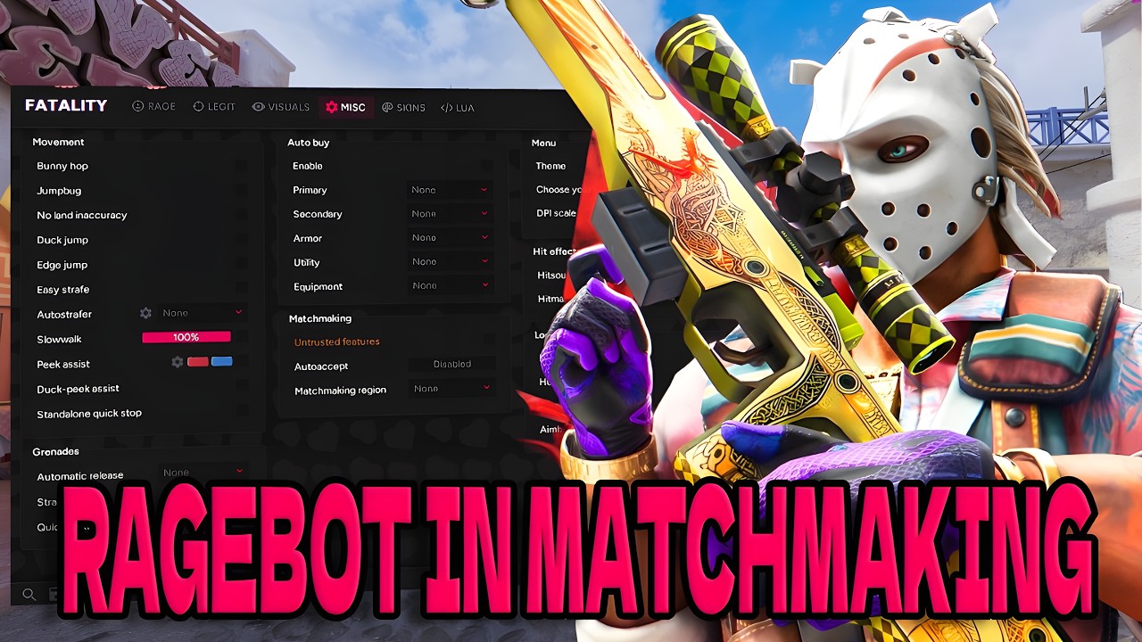 RAGEBOTTING In CS2 MatchMaking | Fatality.win