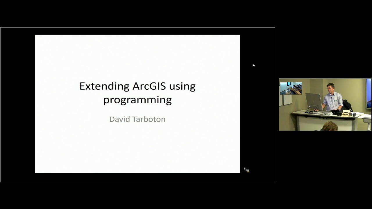 GISWR 17: Extending ArcGIS using Programming (Python), 10/30/18