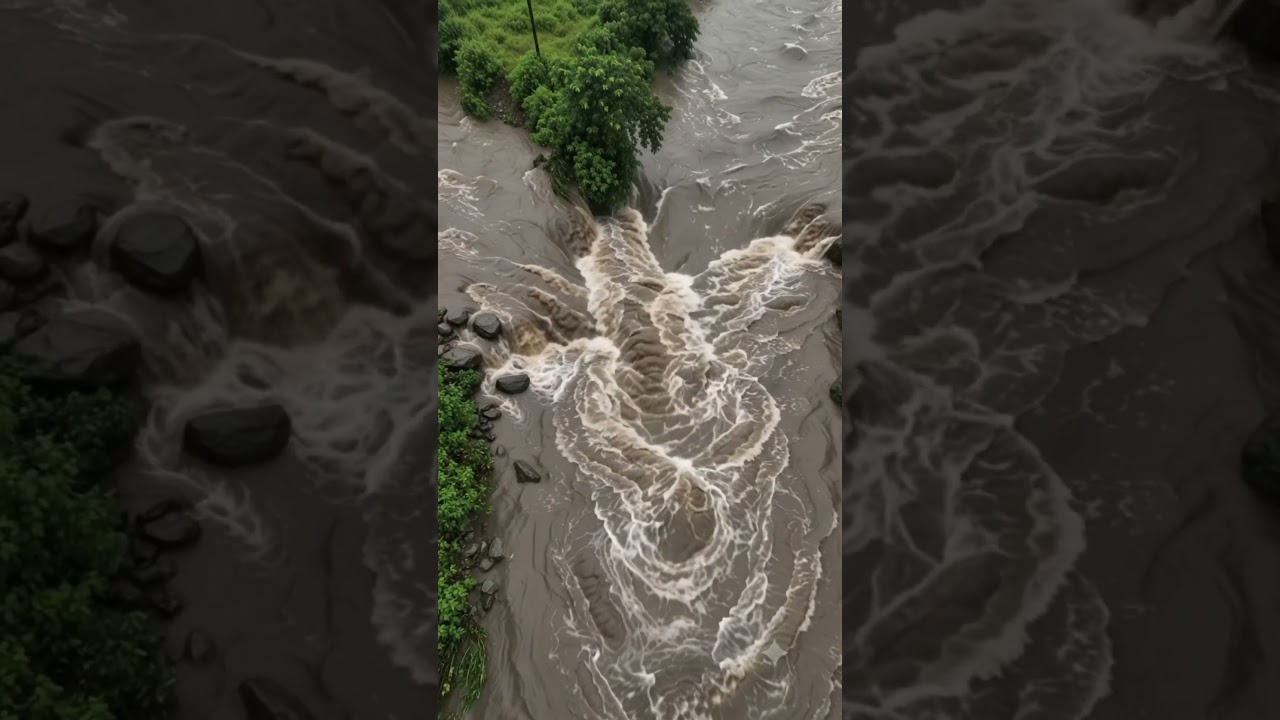 Why Is Uttar Pradesh Flooding Right Now? 🌊#shorts #flood #uttarpradesh #river #viral #doyouknow #ai