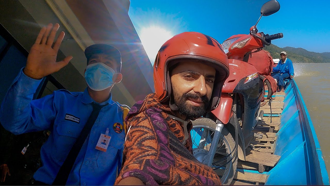 Laos'da Askerler Geçit Vermedi Motoru Nehirden Yürüttüm / 423