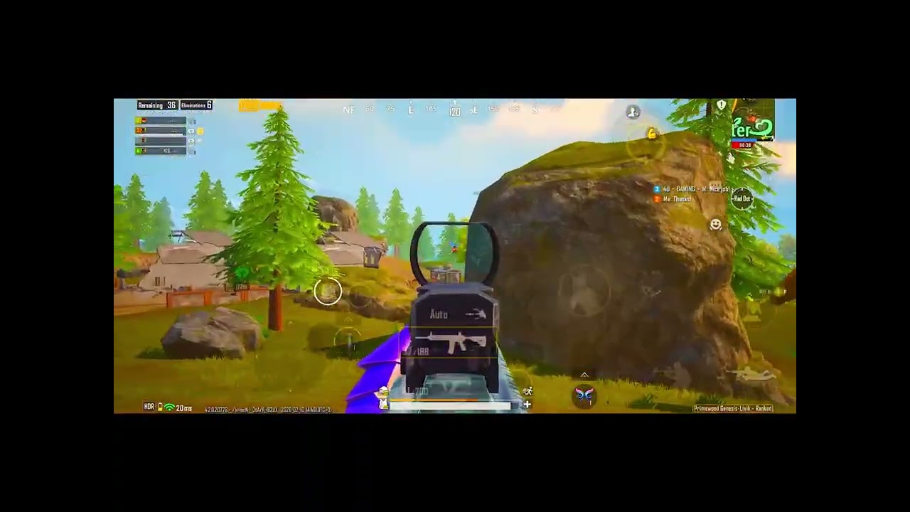 Not luck, just reflex.  #pubgm   #pubgmobile    #everyone 