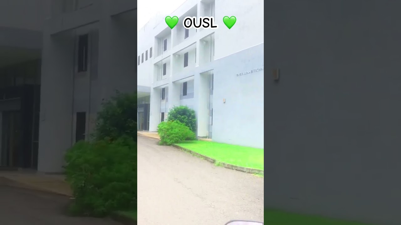 OUSL (ශ්&zwj;රී ලංකා විවෘත විශ්වවිද්&zwj;යාලය)❤️❤️❤️