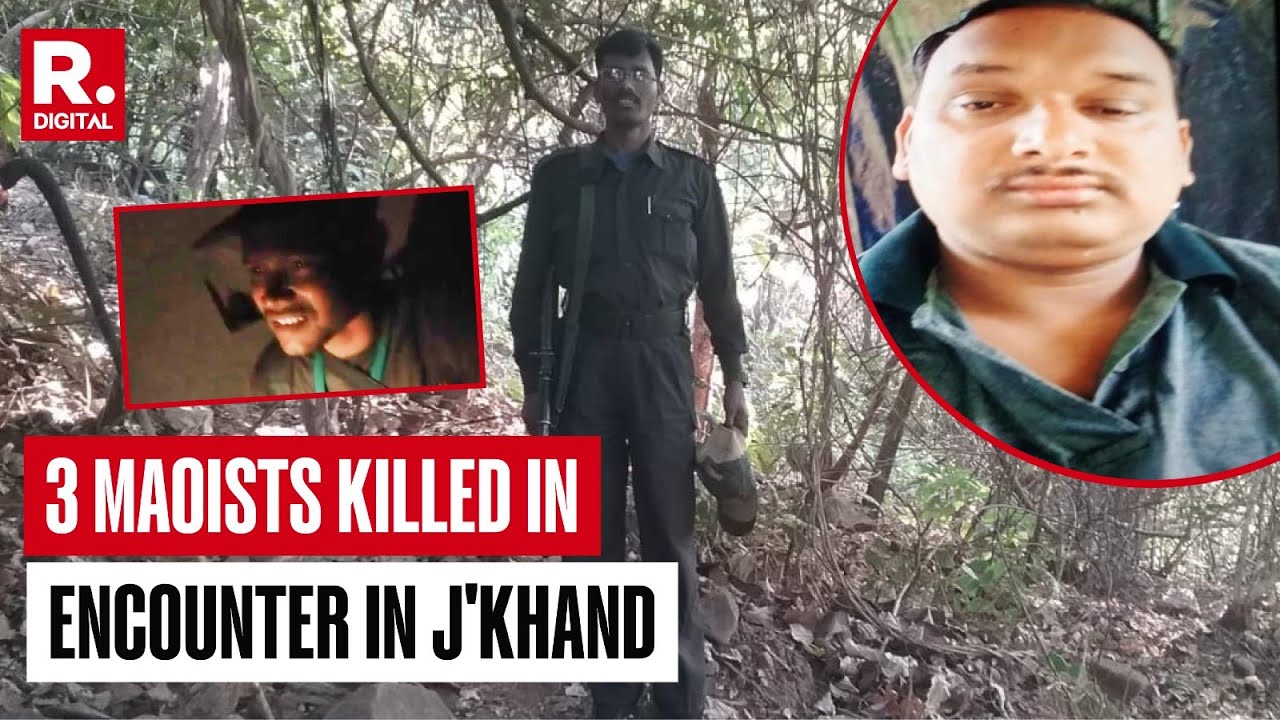 BREAKING: Jharkhand Police Neutralize 3 Top Maoists In Hazaribagh Ambush