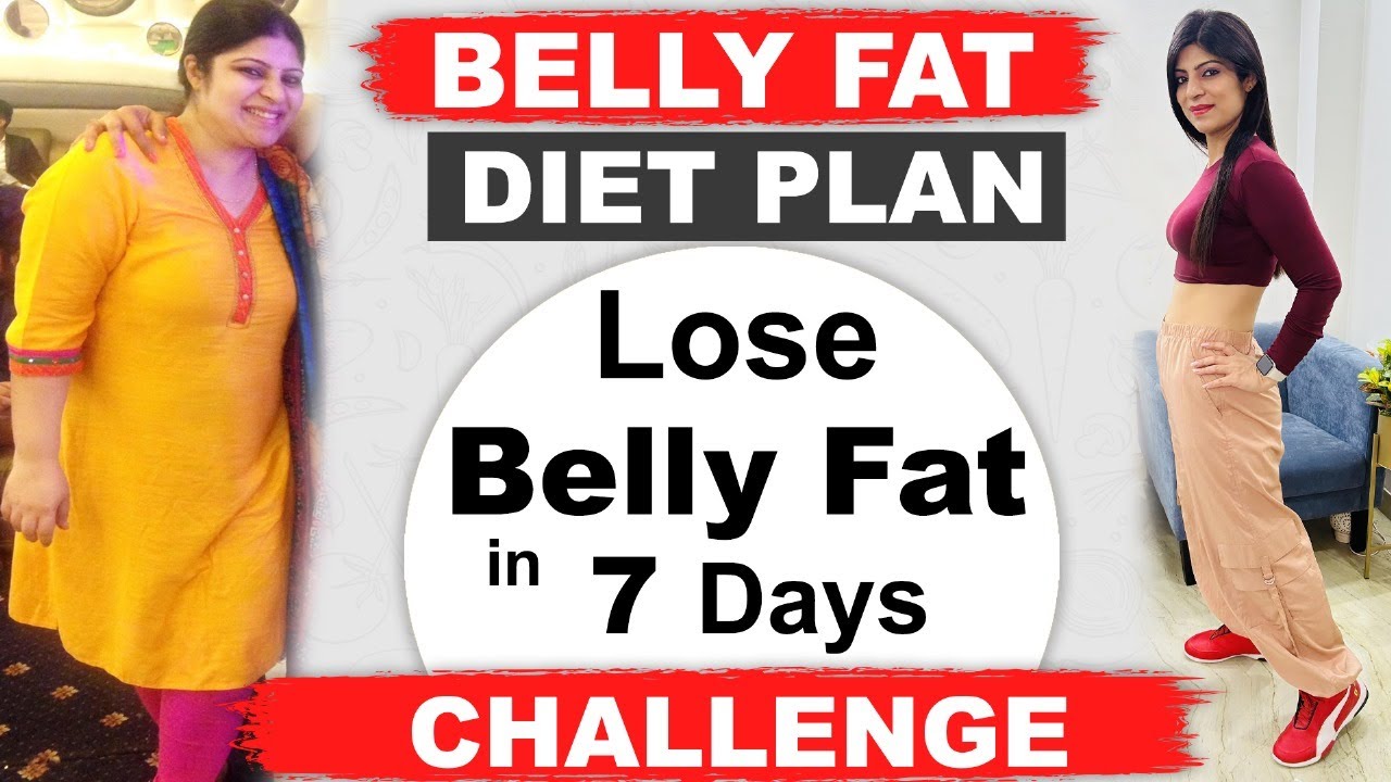 Belly Fat Diet Plan | Lose Belly Fat in 7 Days | How to lose weight fast | Hindi | Dr.Shikha Singh