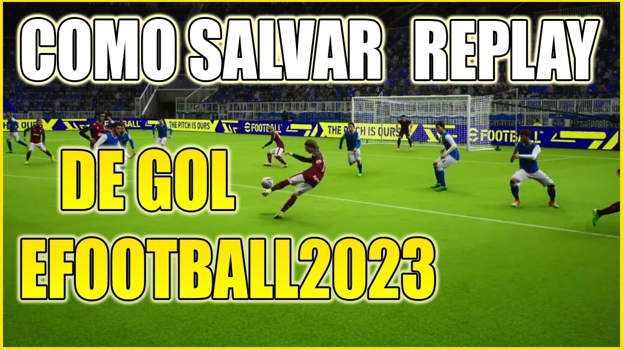 Como salvar Replay de gol  no Efootball 2023 no Ps4