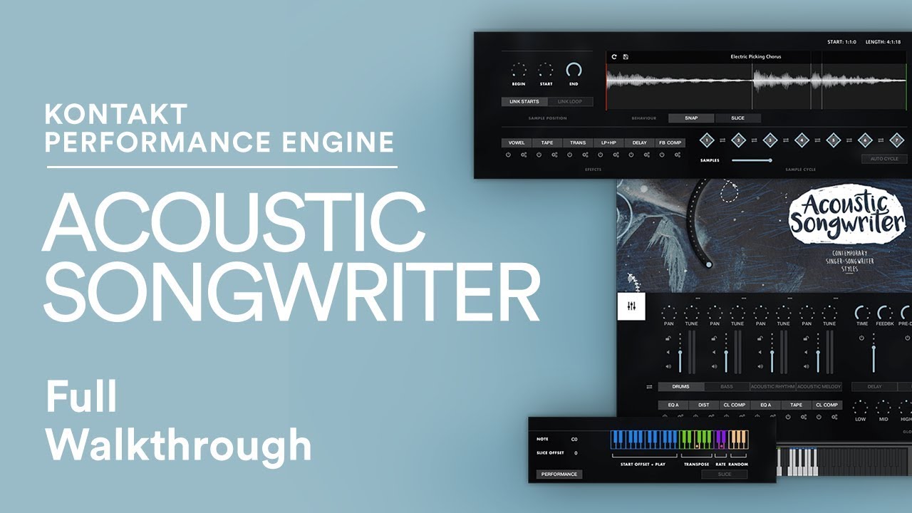 ACOUSTIC KONTAKT | Contemporary Songwriting Library for Music Production