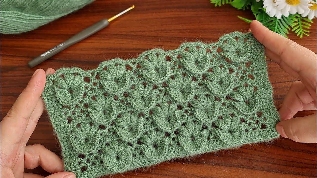 Super Easy.. 😇 No one has ever knitted this model this easily before. Crochet stitch.