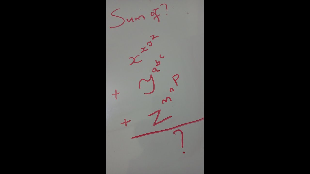 how to solve nested exponents