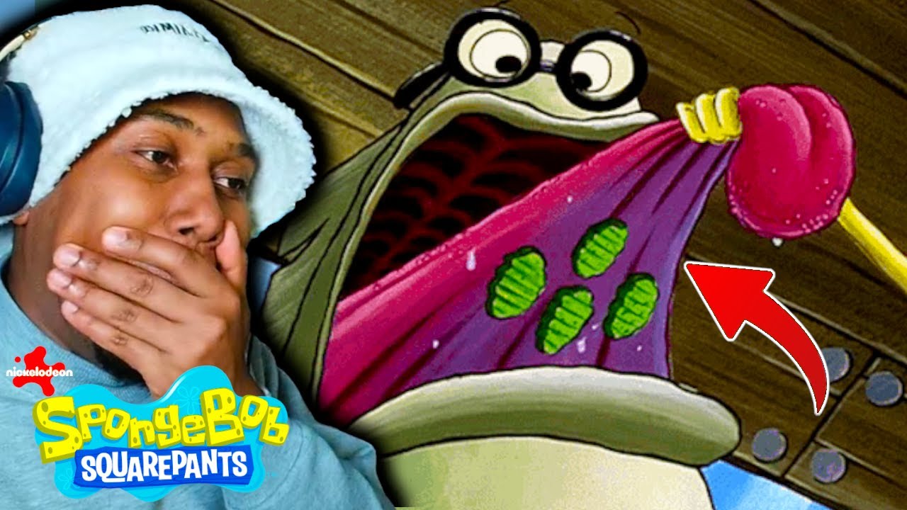 SPONGEBOB SQUAREPANTS - Pickles (Bubble Bass is a MENACE!!) REACTION