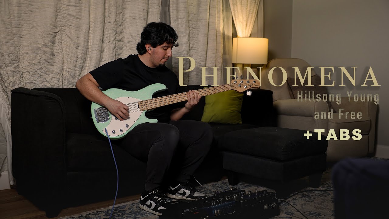 Phenomena | Hillsong Young & Free | Bass Cover | With TABS |  #bass #christian #music