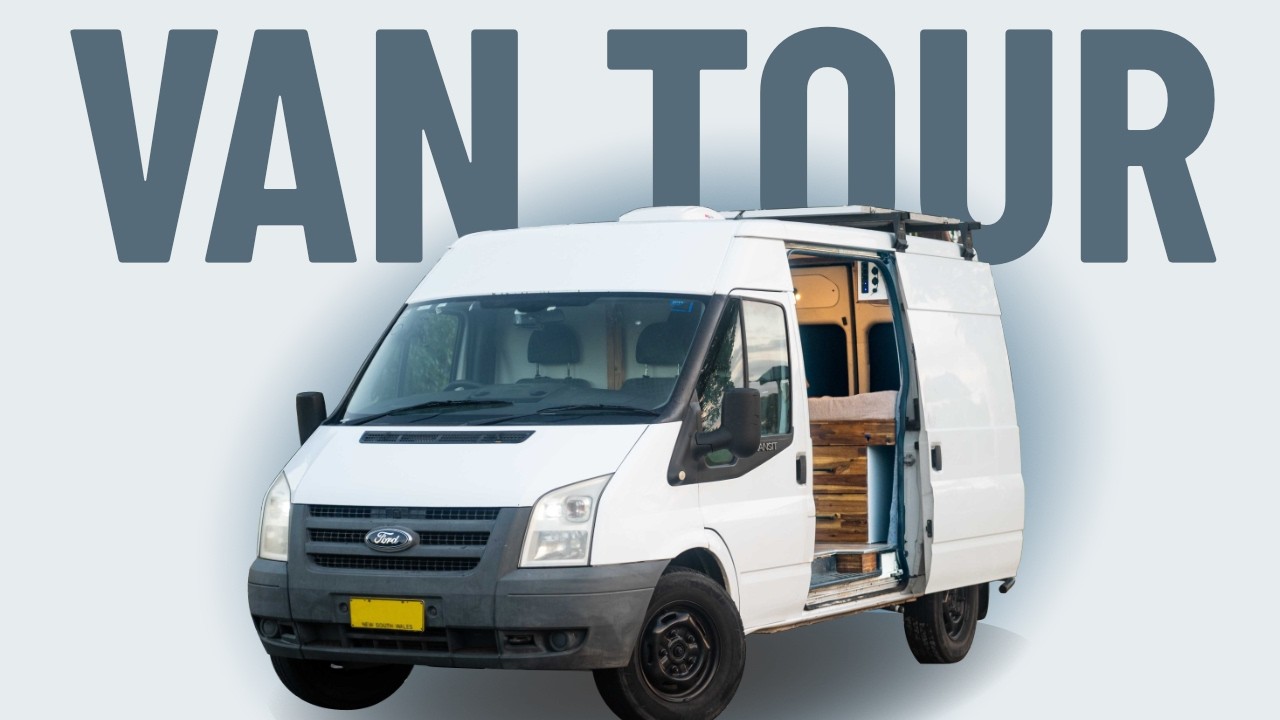 Aussie DIY adventure van conversion 🇦🇺 (FULL VAN TOUR)