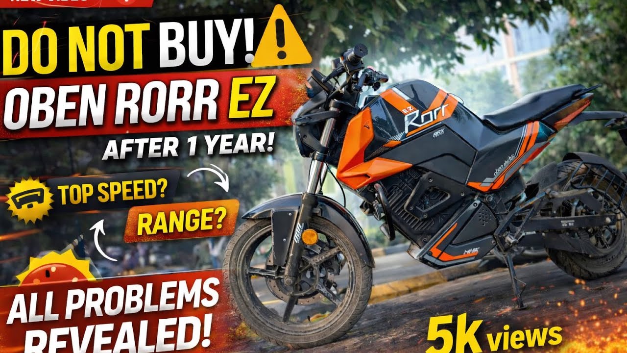 Honest Ownership Review of Oben Rorr Ez | Problem with Oben Rorr Ez ⚠️ Worth Buying in 2026? 