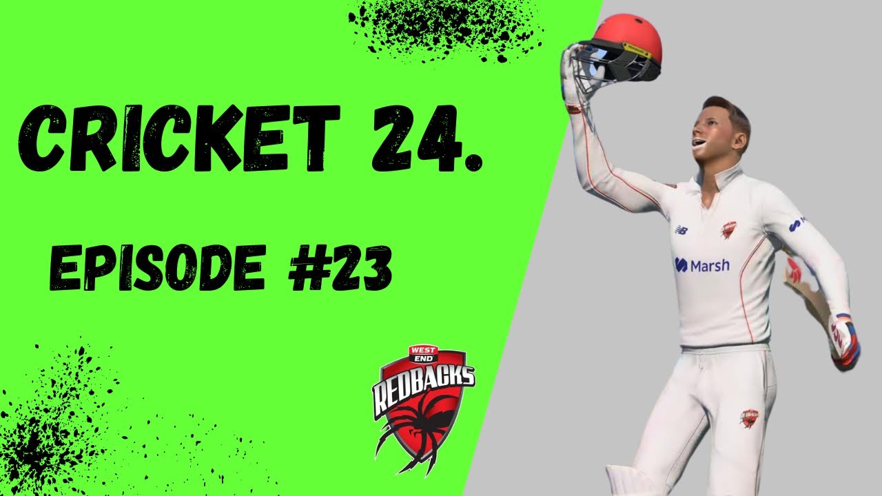 Cricket 24 Career Mode Episode 23 / Red Ball Specialist?